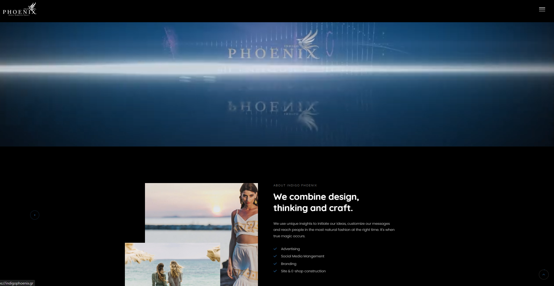 Old site screenshot 1