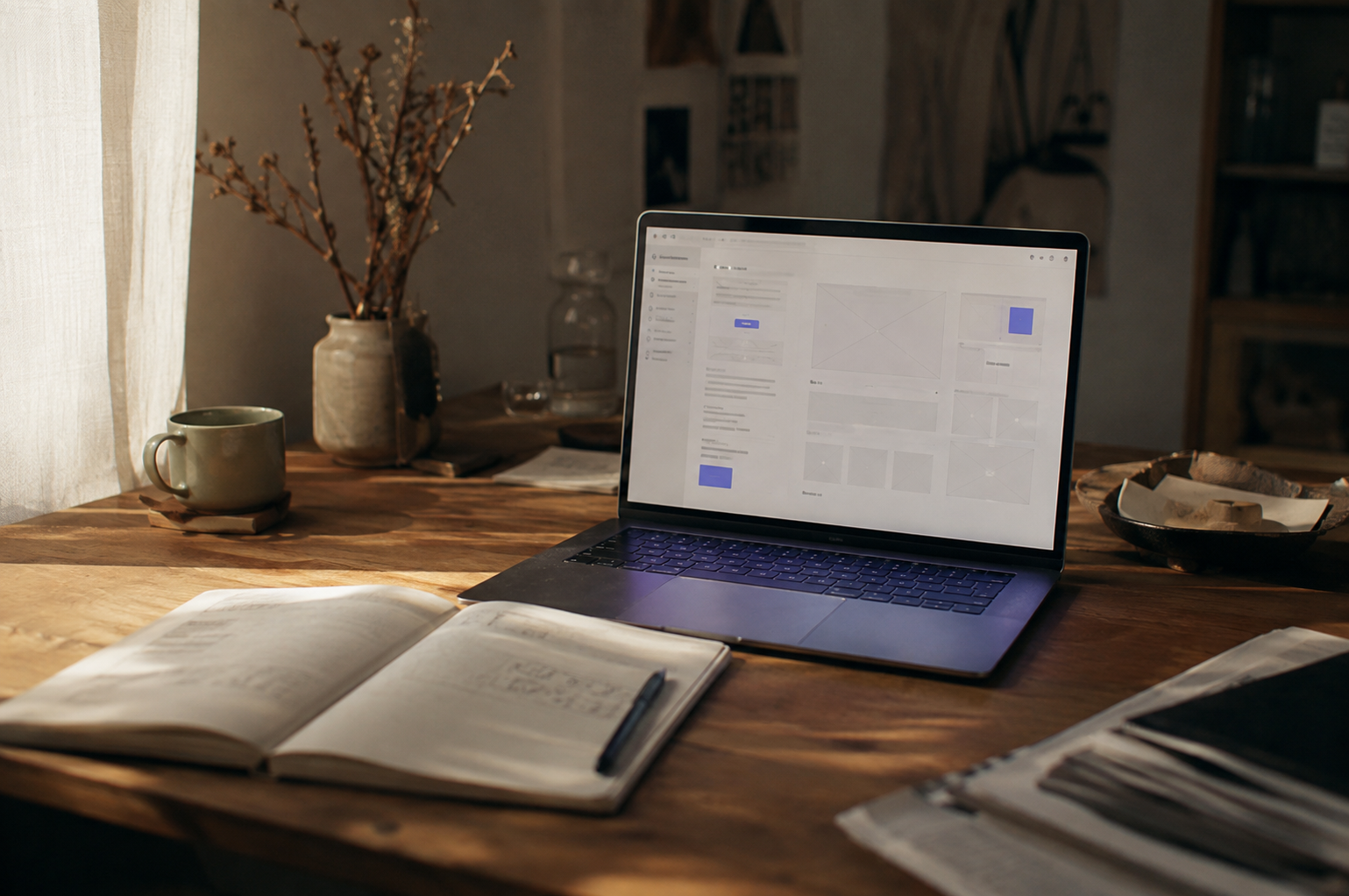 Photography direction, web
